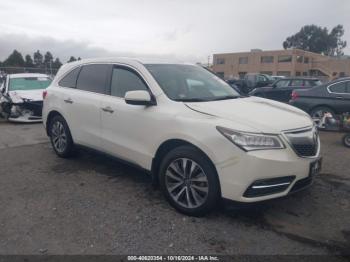  Salvage Acura MDX