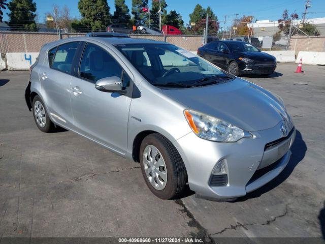  Salvage Toyota Prius c