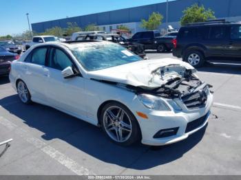  Salvage Mercedes-Benz E-Class