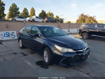  Salvage Toyota Camry