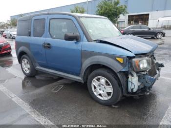  Salvage Honda Element