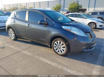  Salvage Nissan LEAF