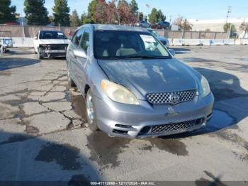  Salvage Toyota Matrix