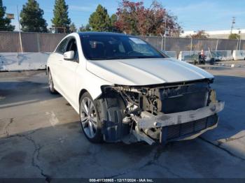  Salvage Mercedes-Benz Cla-class