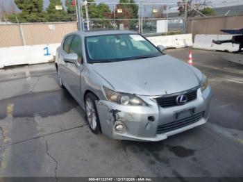  Salvage Lexus Ct