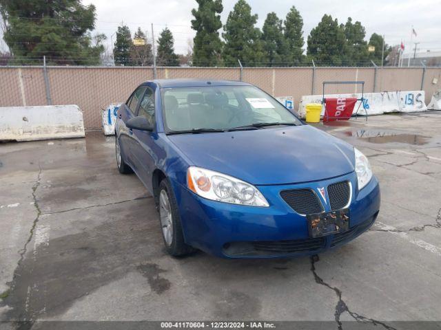  Salvage Pontiac G6