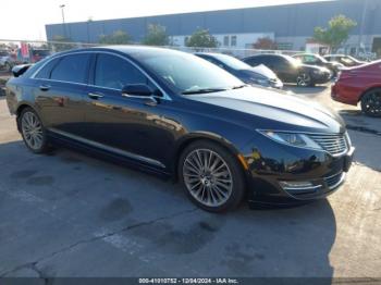  Salvage Lincoln MKZ