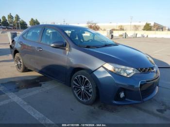  Salvage Toyota Corolla