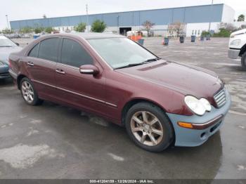  Salvage Mercedes-Benz C-Class