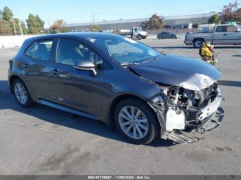  Salvage Toyota Corolla