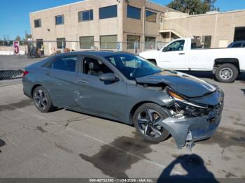  Salvage Hyundai ELANTRA