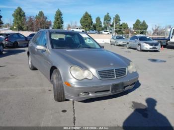  Salvage Mercedes-Benz C-Class