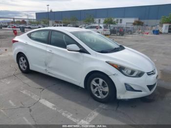  Salvage Hyundai ELANTRA