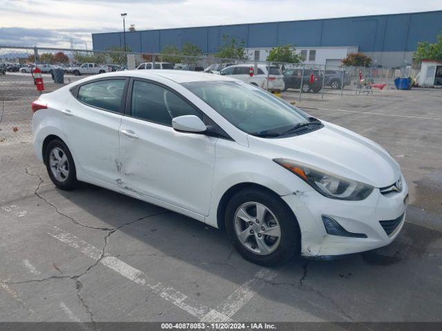  Salvage Hyundai ELANTRA