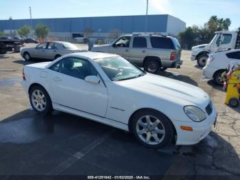  Salvage Mercedes-Benz Slk-class