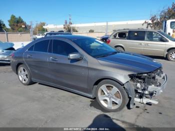  Salvage Mercedes-Benz Cla-class