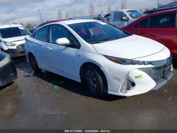  Salvage Toyota Prius Prime