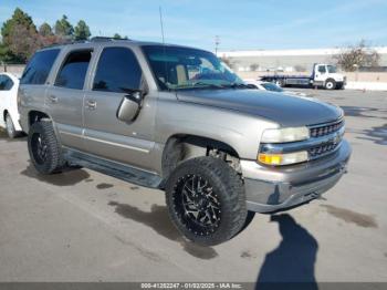  Salvage Chevrolet Tahoe