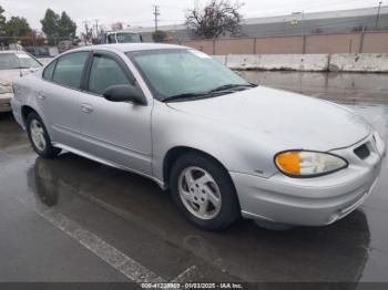  Salvage Pontiac Grand Am