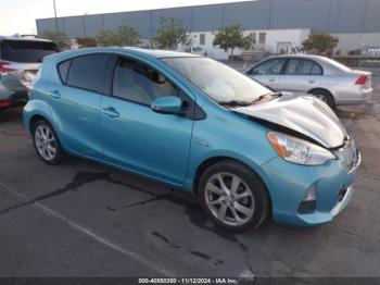  Salvage Toyota Prius c