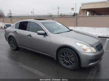  Salvage INFINITI G37