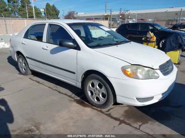  Salvage Toyota Corolla