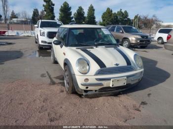  Salvage MINI Cooper