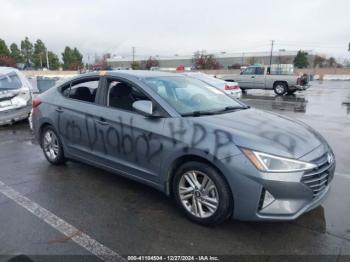  Salvage Hyundai ELANTRA