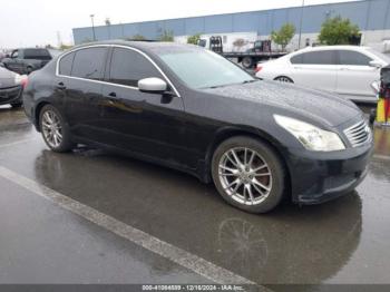  Salvage INFINITI G37