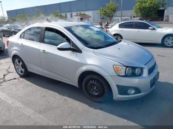  Salvage Chevrolet Sonic