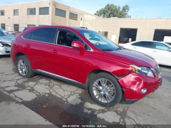  Salvage Lexus RX