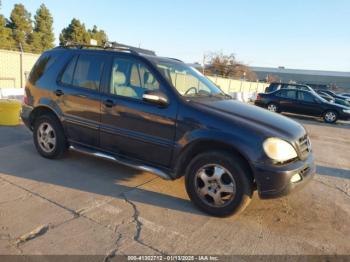  Salvage Mercedes-Benz M-Class