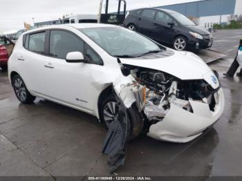  Salvage Nissan LEAF