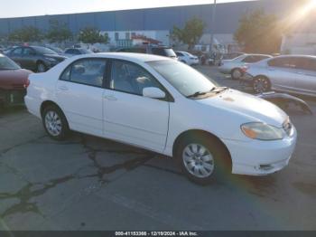  Salvage Toyota Corolla