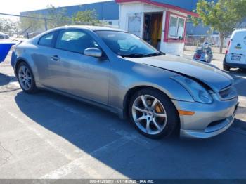  Salvage INFINITI G35