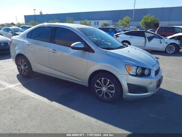  Salvage Chevrolet Sonic