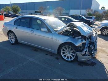  Salvage BMW 7 Series