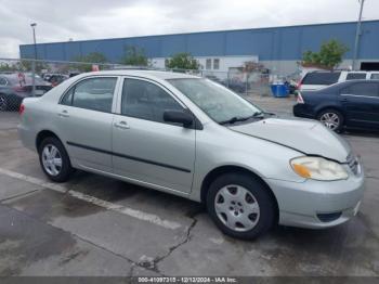  Salvage Toyota Corolla