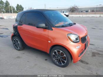  Salvage Smart fortwo electric drive