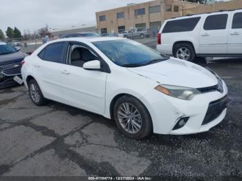  Salvage Toyota Corolla