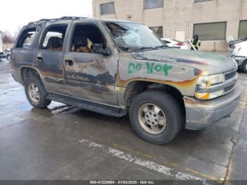  Salvage Chevrolet Tahoe