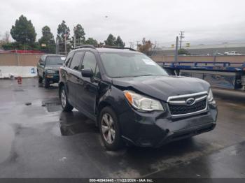  Salvage Subaru Forester