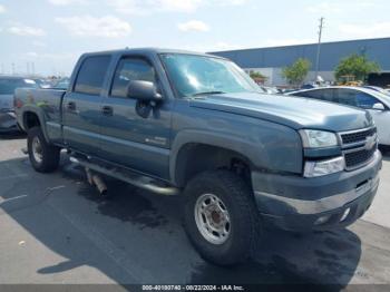  Salvage Chevrolet Silverado 2500