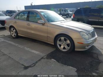  Salvage Mercedes-Benz E-Class