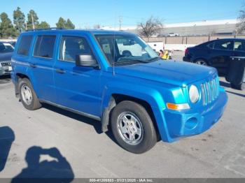  Salvage Jeep Patriot