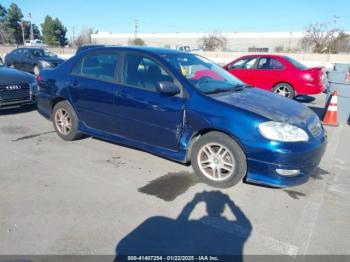  Salvage Toyota Corolla