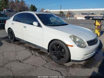  Salvage INFINITI G35