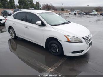  Salvage Nissan Sentra