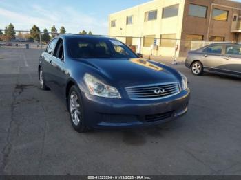  Salvage INFINITI G37