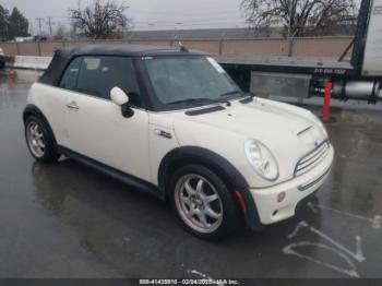  Salvage MINI Cooper S